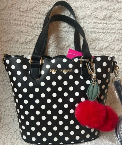 Betsey johnson black - &, white