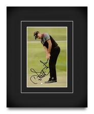 Ian Poulter Signed 10x8 Photo