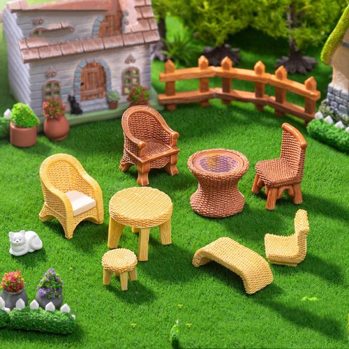 Resin furniture house fairy - house,