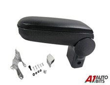 Fit Vw Golf IV MK4 Bora Jetta 98-05 Black Pu Leather Arm Rest Center Console