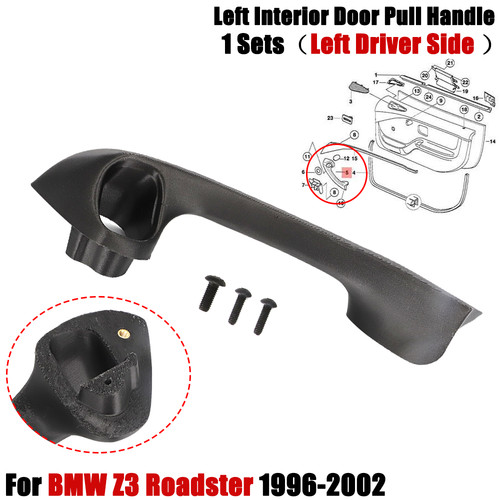 Interior door pull handle - door,
