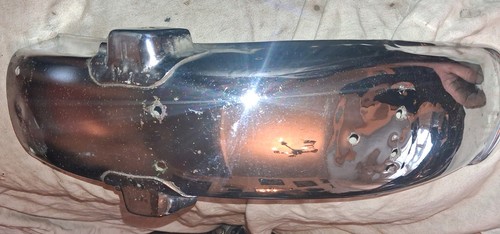 Kawasaki kh100 rear mudguard - mudguard,