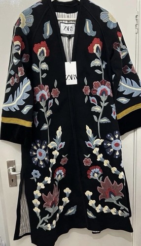 Zara atelier embroidered coat - embroidered,