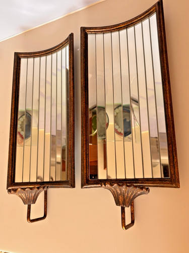 Large mirrored wall - 2x,