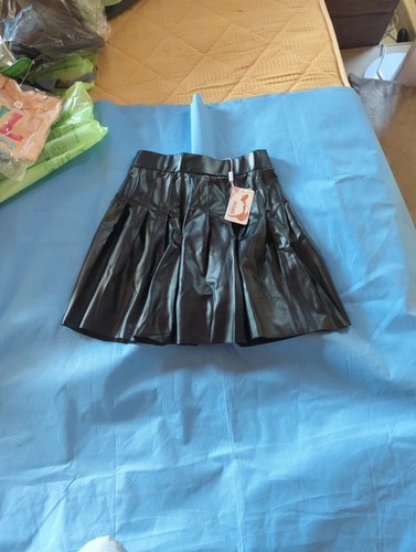 Sexy black faux - black, leather