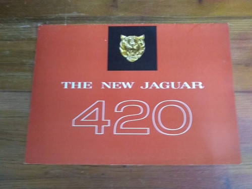 Jaguar 420 sales brochure - 420,
