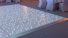 White Starlit Dance Floor for Hire White Starlit Dance Floor  Hire