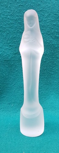 Leerdam glass figurine frosted - glass,