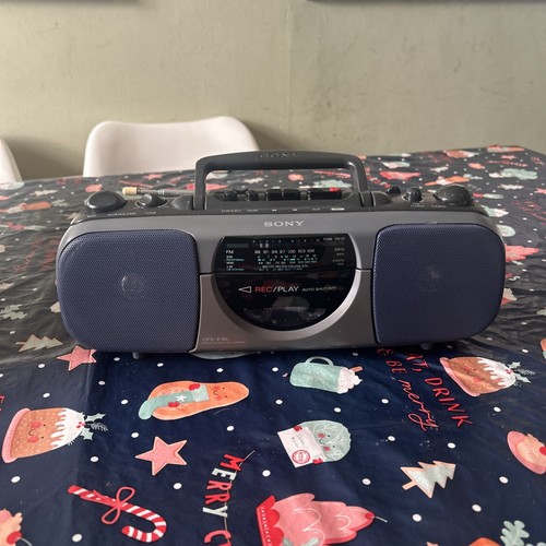 Sony radio cassette corder - radio,