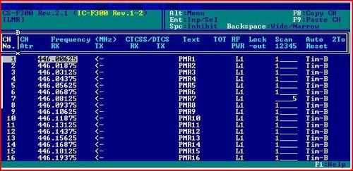 Usb programming icom - usb, ic-f310