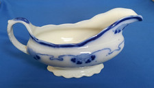 W.H. Grindley Flow Blue Gravy