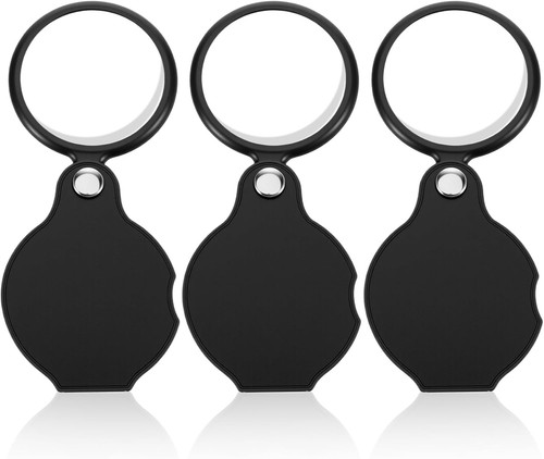 3pcs 10x small magnifying - 10x,