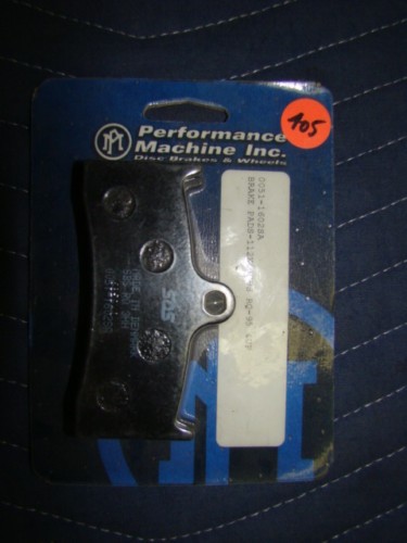 Performance machine brake pads - brake,