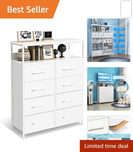 White drawer chest - chest, of