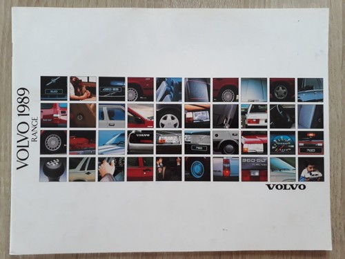 Volvo range brochure 1989 - 1989,