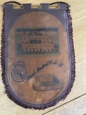 Vintage Real Madrid Fc Pennant