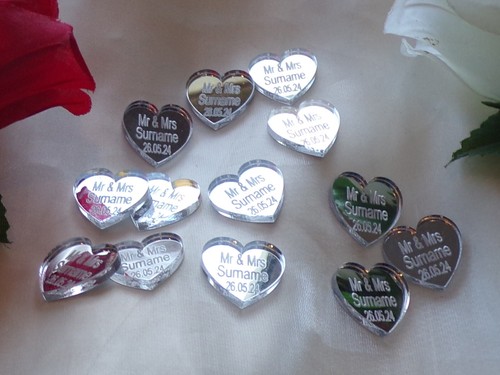 Personalised heart wedding - personalised,