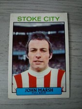 JOHN MARSH STOKE CITY AB&C FOOTBALL TRADING CARD 1971 RARE VINTAGE