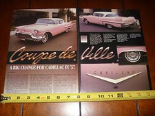 1957 CADILLAC COUPE DE VILLE -