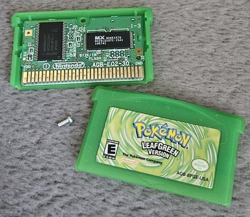 Pokemon leaf green - green, version