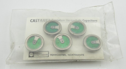 Castanet capacitor tantalum - 5x,