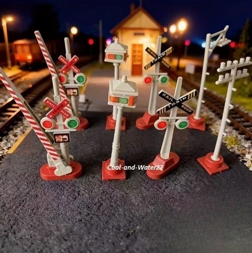 Model railway track - x,