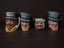 Three Lancaster Sandland Character Jugs/One Artone Jug