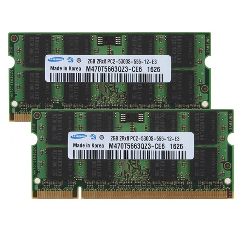Samsung 4gb 2gb 2rx8 ddr2 - 2x,