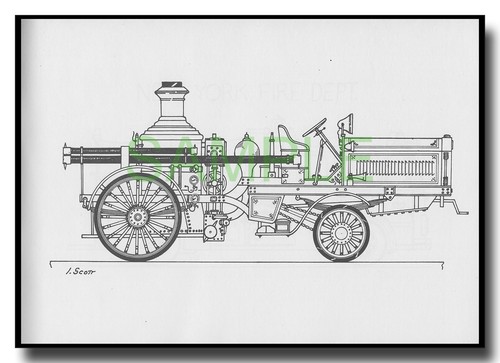 Very early motorised fire - very, pump