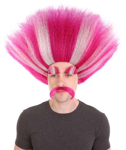 Troll king wig - wig, &