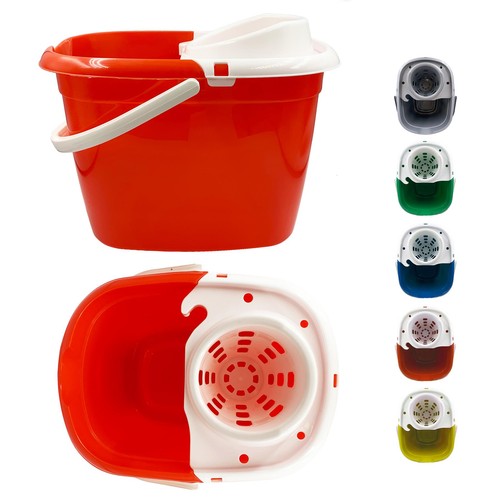 Mop bucket 12l red - bucket,