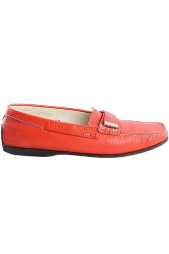 Tod orange leather - tod's, loafers
