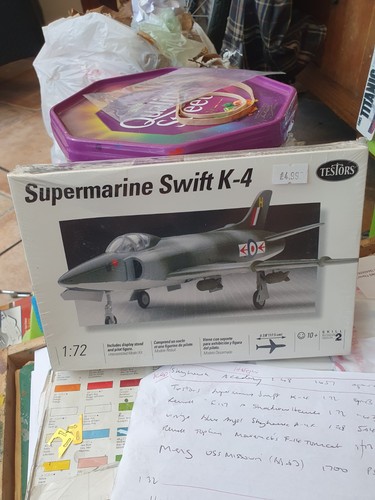 Supermarine swift 1 72 - swift,