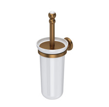 Perrin & Rowe 6938BZ Traditional Wall-Mounted Toilet Brush Holder English Bronze