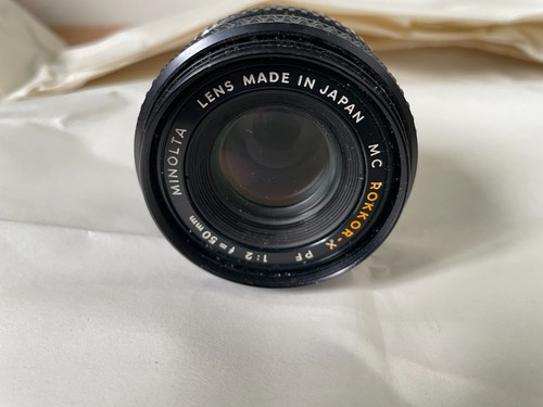 Minolta rokkor 50mm f - md, mc