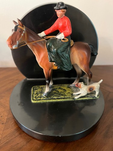 Foxhunting bookend hand - bookend,