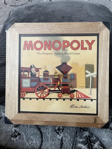 Parker brothers monopoly board - monopoly,