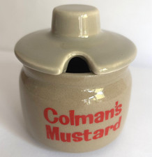 Denby Colman's Mustard Pot and