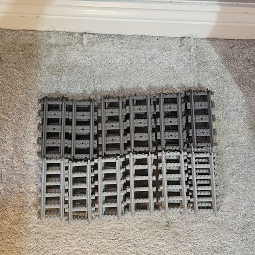 Lego train track straight - lego, x