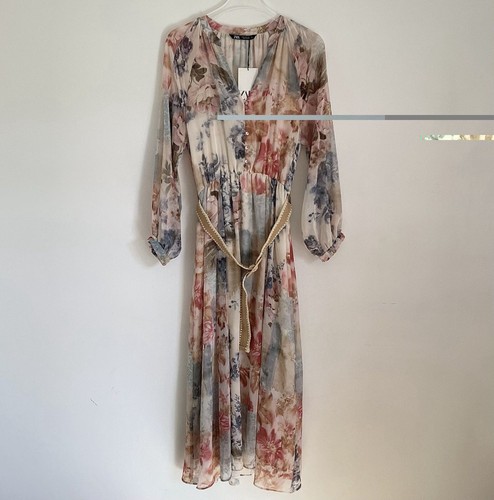 Zara woman nwt belted - zara, floral