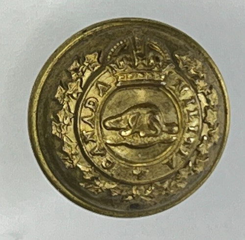 Ww2 canada militia brass - ww2,