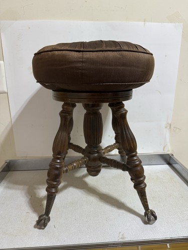 Antique oak victorian - oak, swivel
