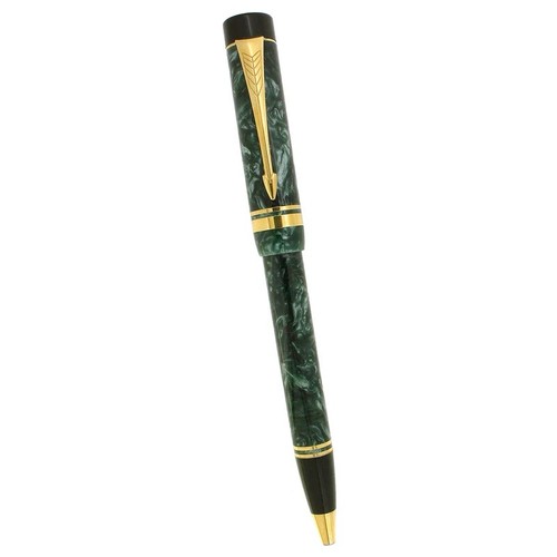 Parker 18k gold and green - 18k,