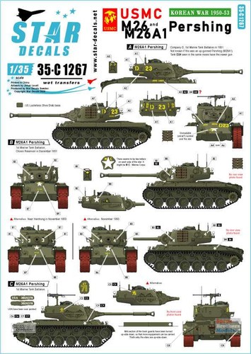 Srd35c1267 star decals - 1:35,