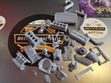 1/18 Scale Honda K20 Turbo Engine & Gearbox 3d Resin Printed Diecast Model Vtech