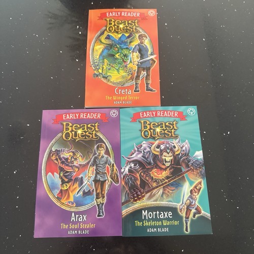 Beast quest early reader books - beast,