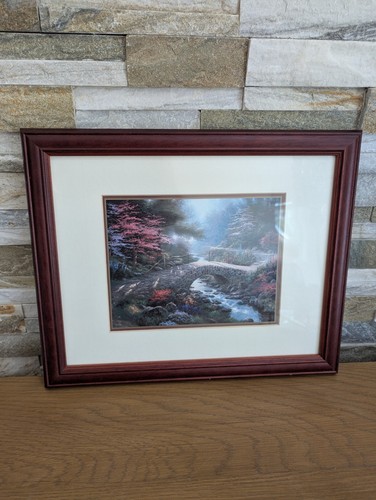 Thomas kinkade bridge faith - thomas,