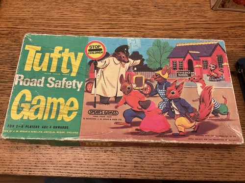 Vintage tufty road - tufty,