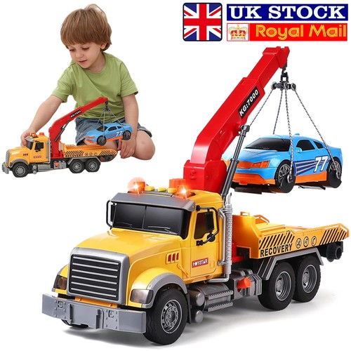 Kids big tow trucks - kids, toy