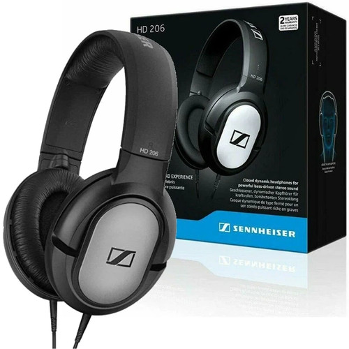 Sennheiser 206 black wired - sennheiser,